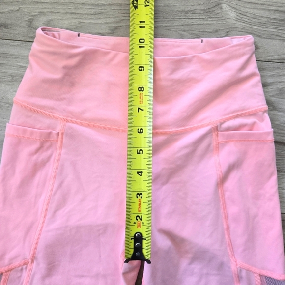 Victoria Sport Pink High-Waisted Leggings- Size XS - Picture 6 of 8